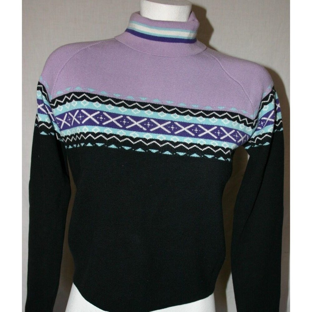 Best Authentic Women's Turtleneck Sweater Long Sleeve Black Knit Designs